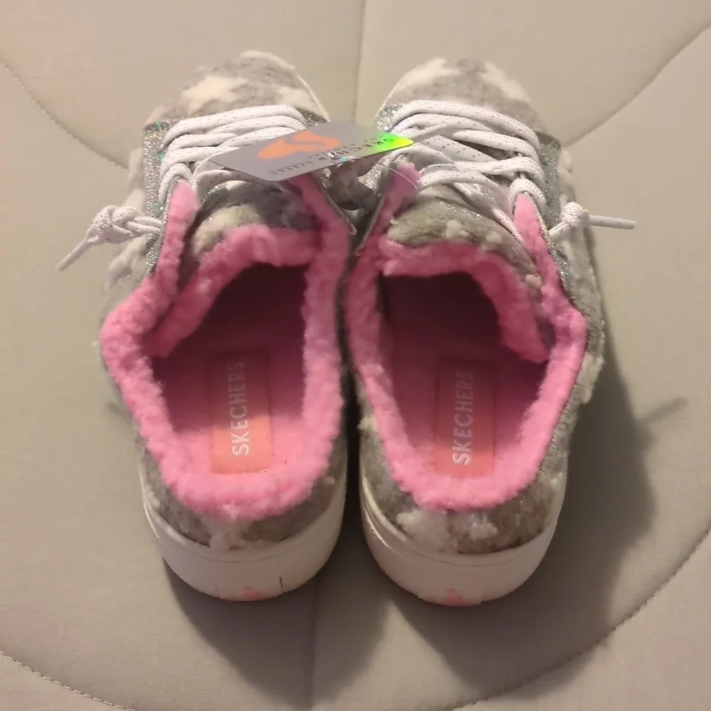 NWT Kids Sketchers Los Angeles Slip on Shoes - Size 3 - Picture 3 of 8